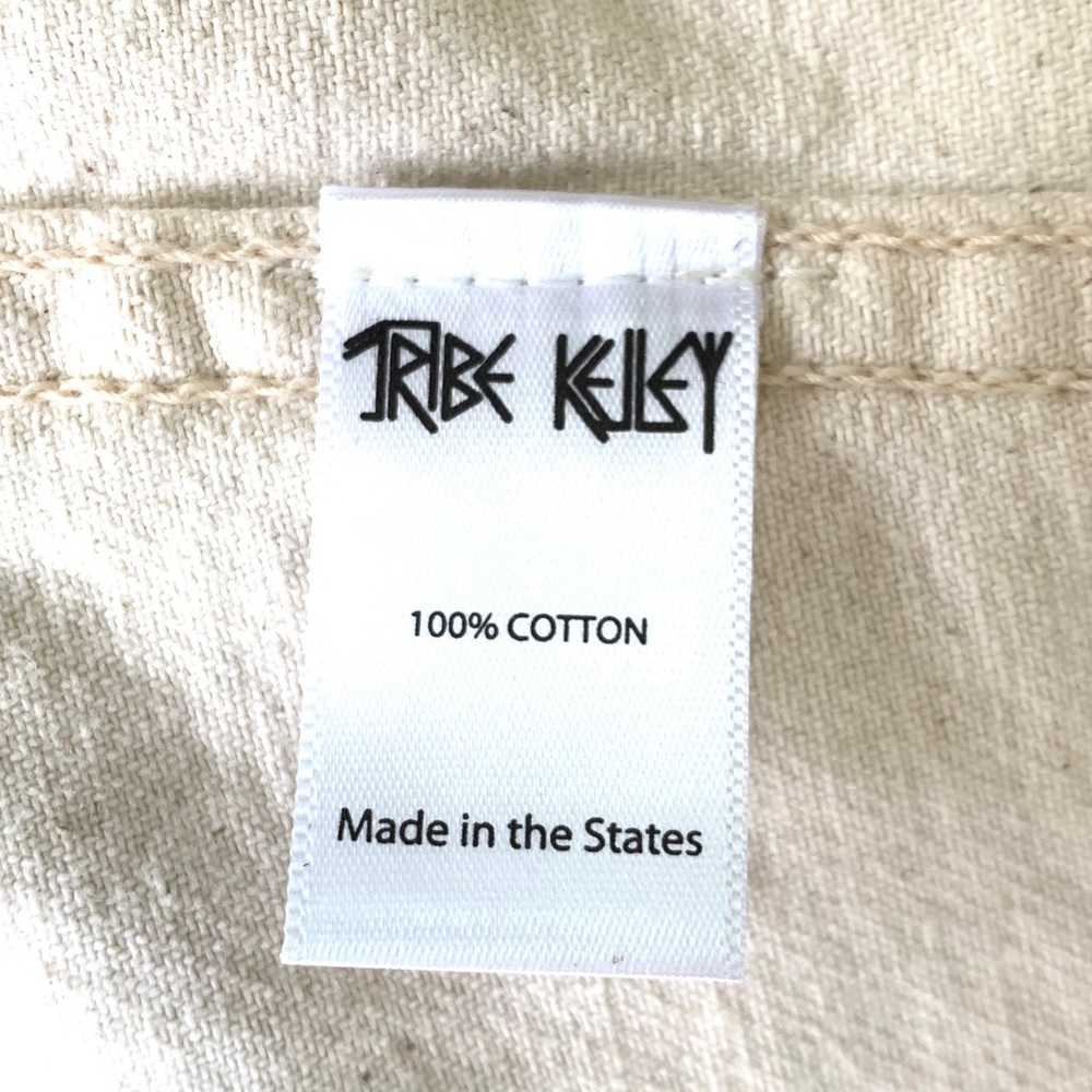 Tribe Kelley | Cream Utility Jacket Size Medium - Picture 7 of 8